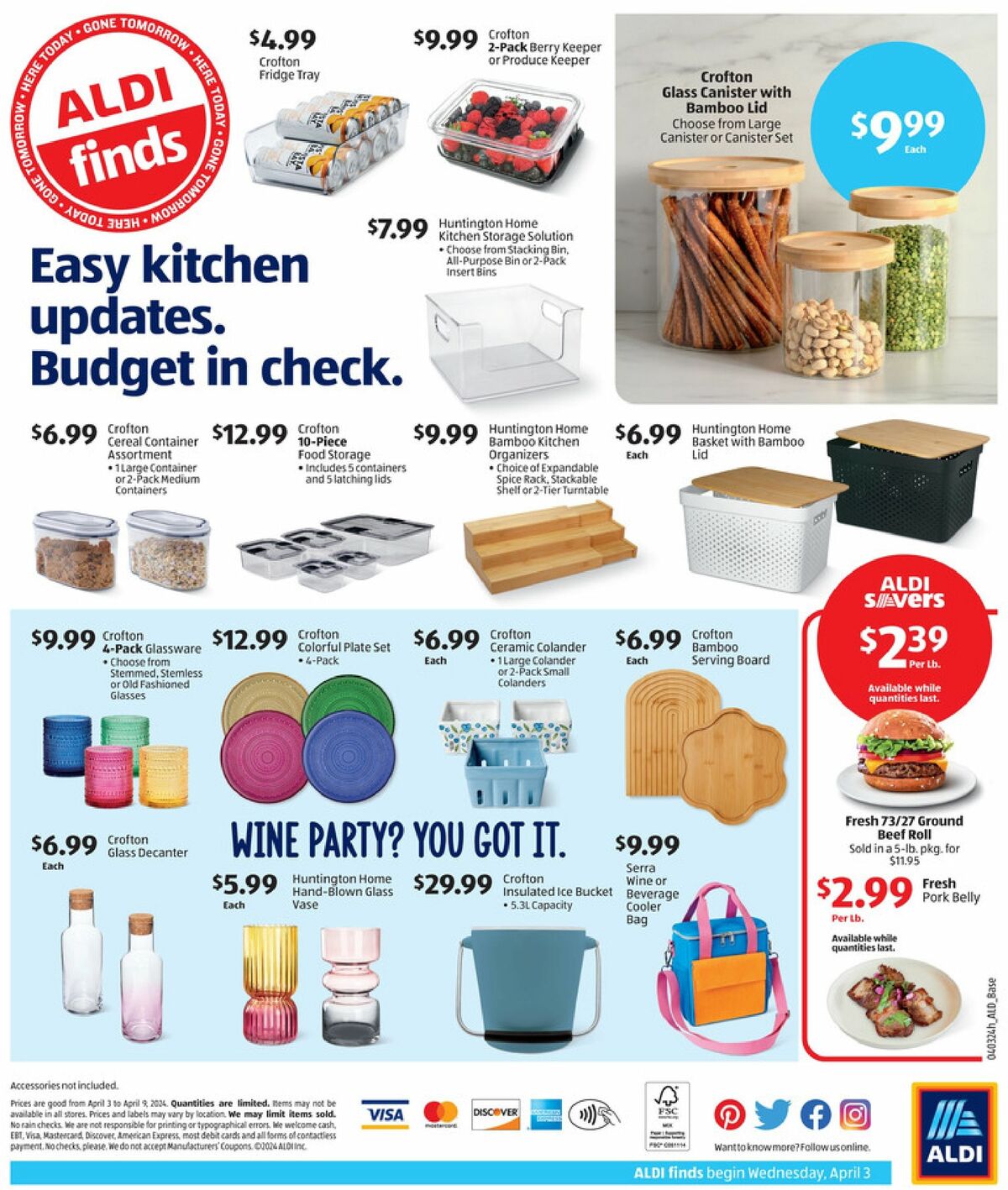 ALDI In Store Ad Weekly Ad from April 3