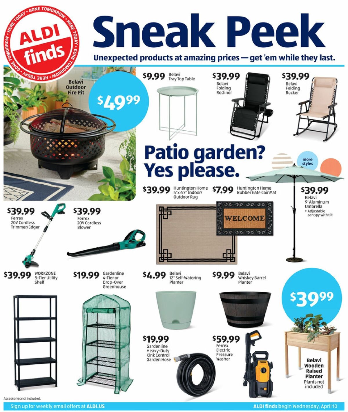 ALDI In Store Ad Weekly Ad from April 10