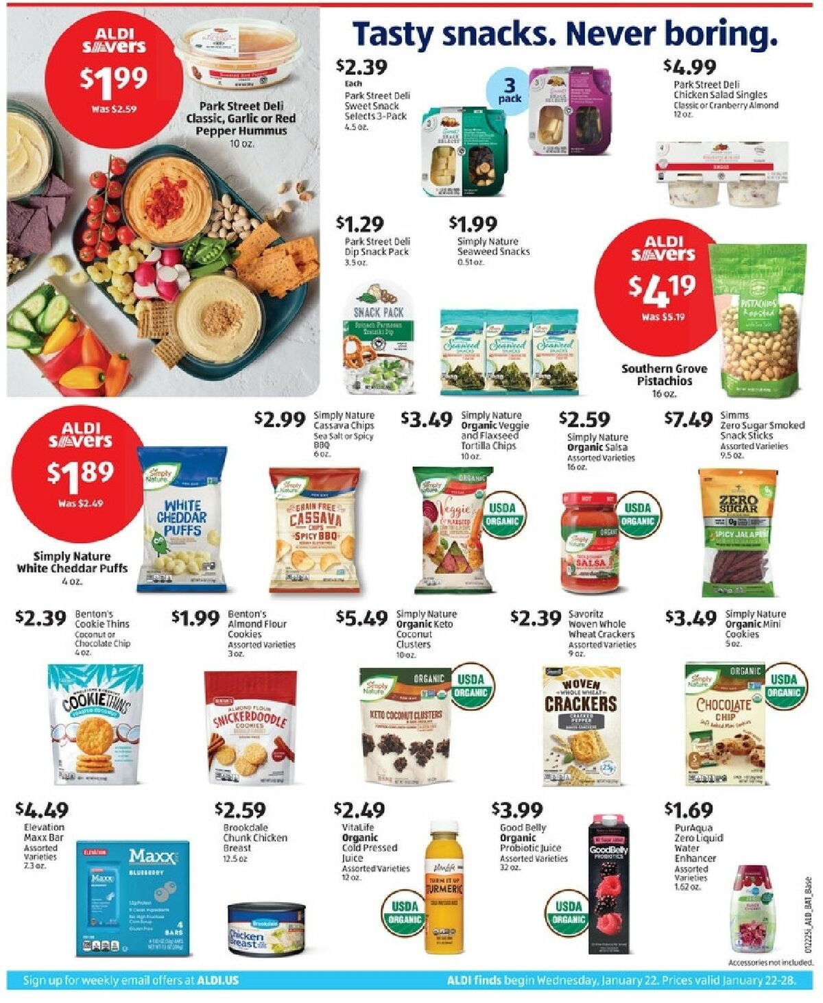 ALDI Weekly Ad from January 22