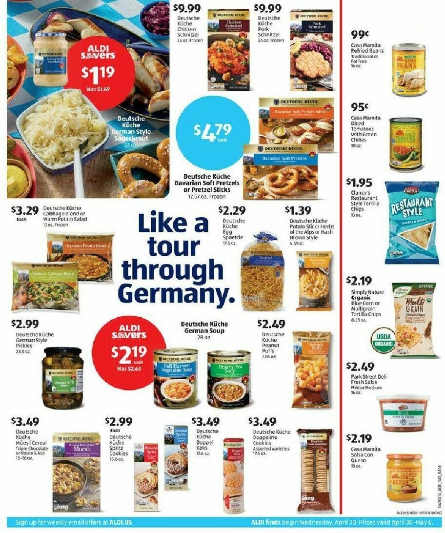 ALDI Weekly Ad from April 30