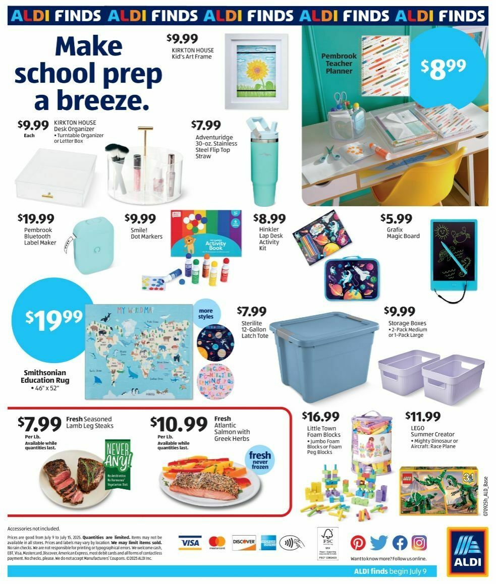 ALDI In Store Ad Weekly Ad from July 9