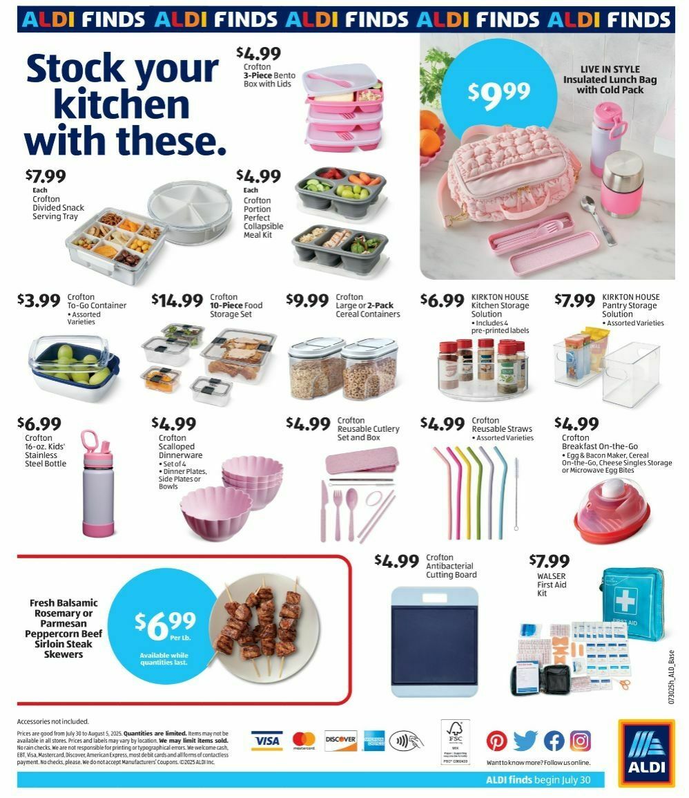 ALDI In Store Ad Weekly Ad from July 30