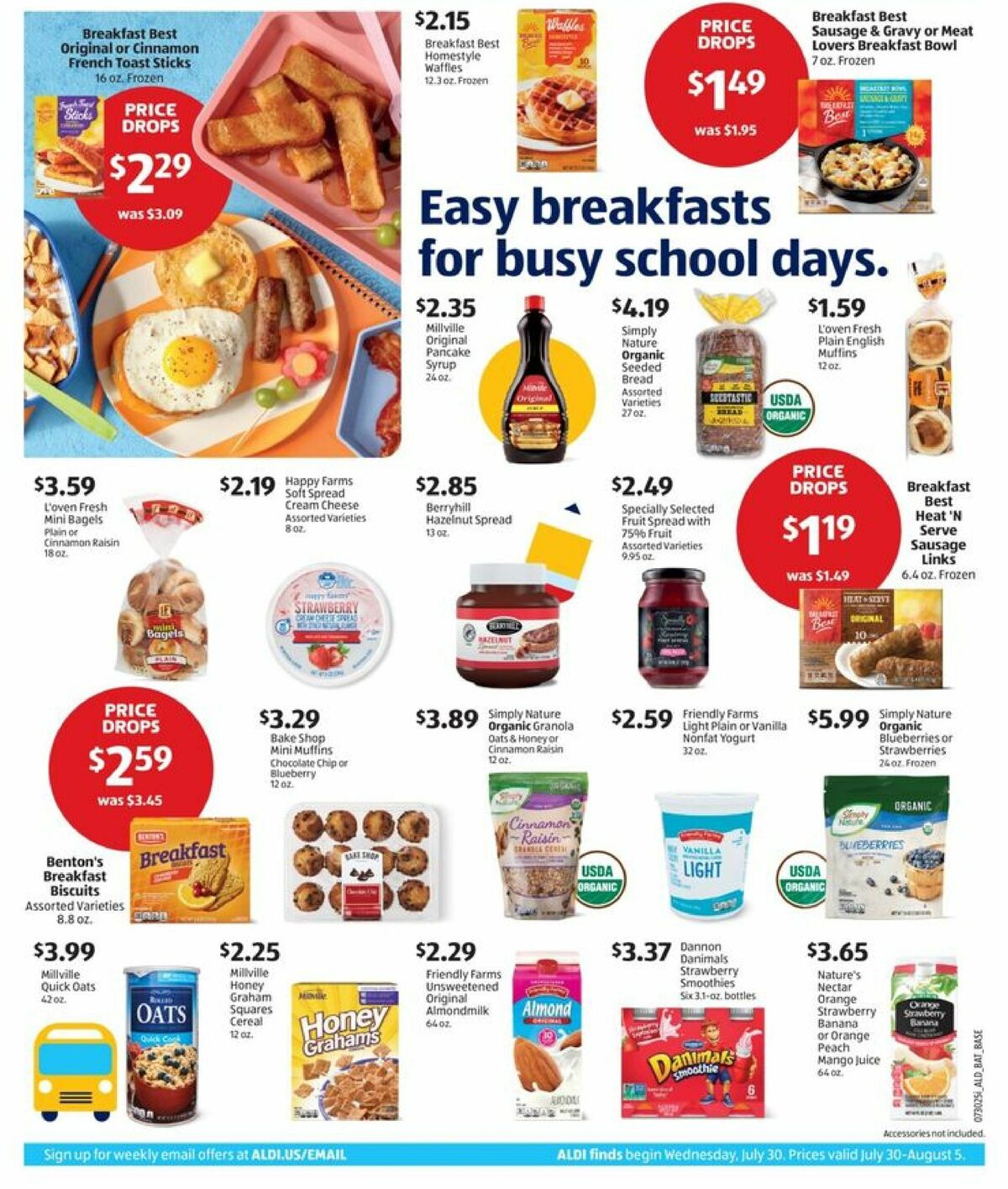 ALDI Weekly Ad from July 30