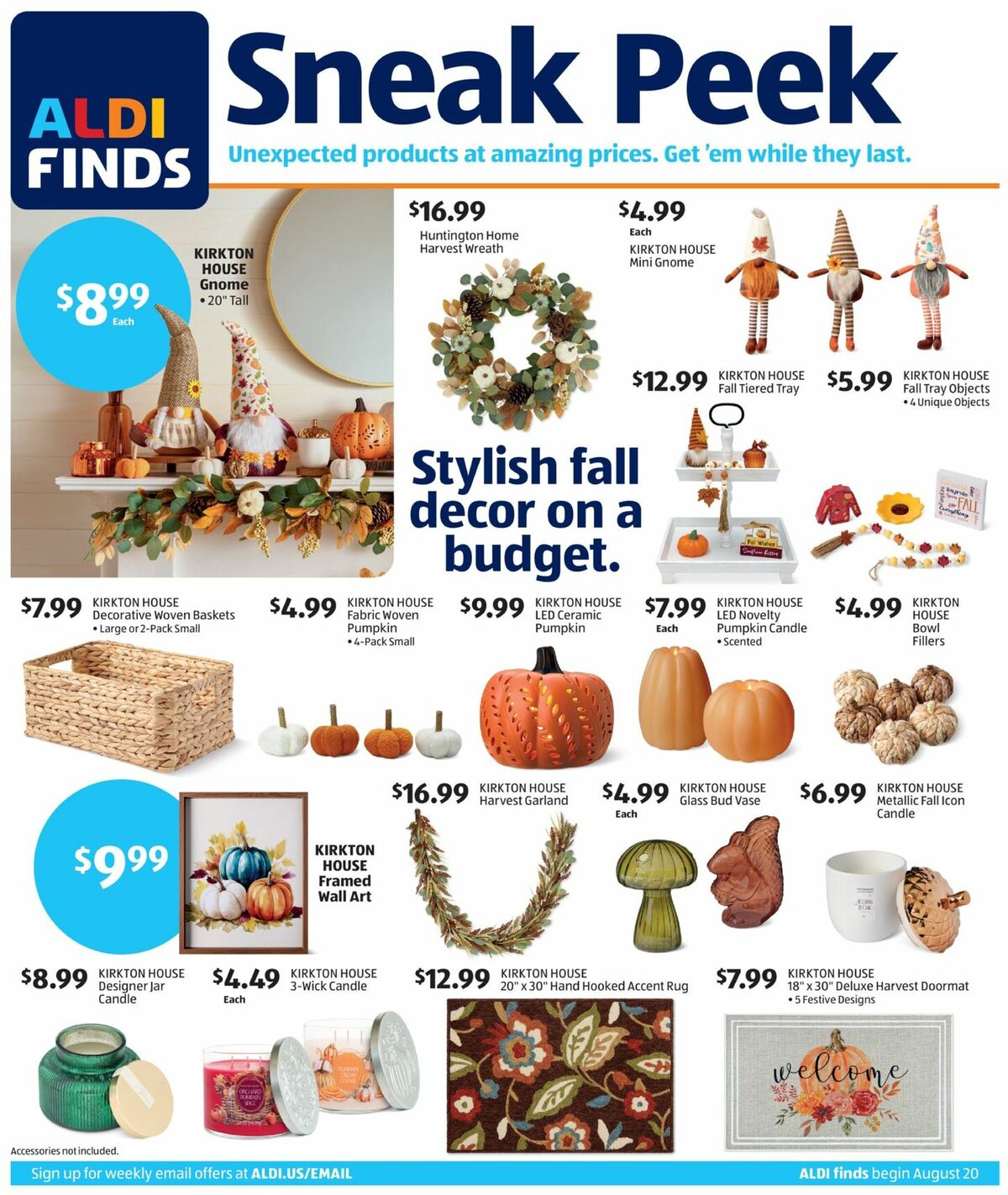 ALDI In Store Ad Weekly Ad from August 20