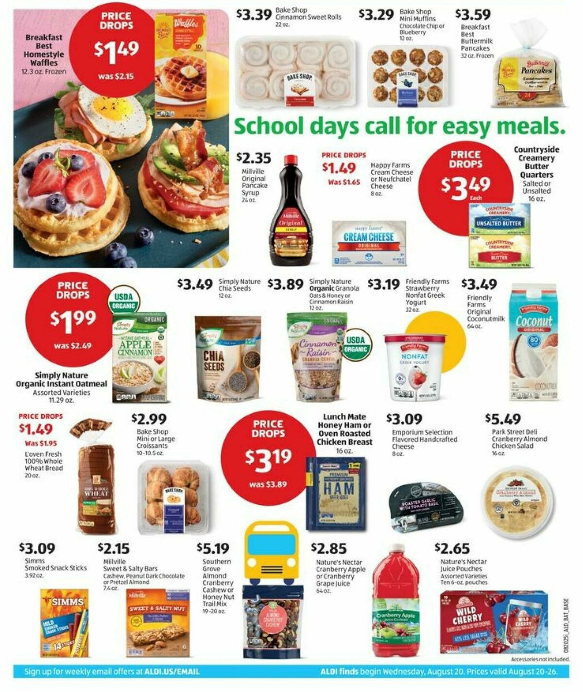ALDI Weekly Ad from August 20