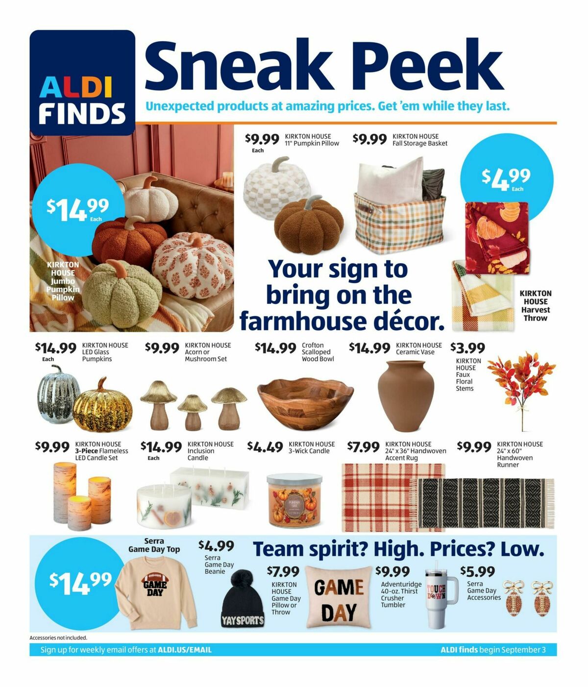 ALDI In Store Ad Weekly Ad from September 3