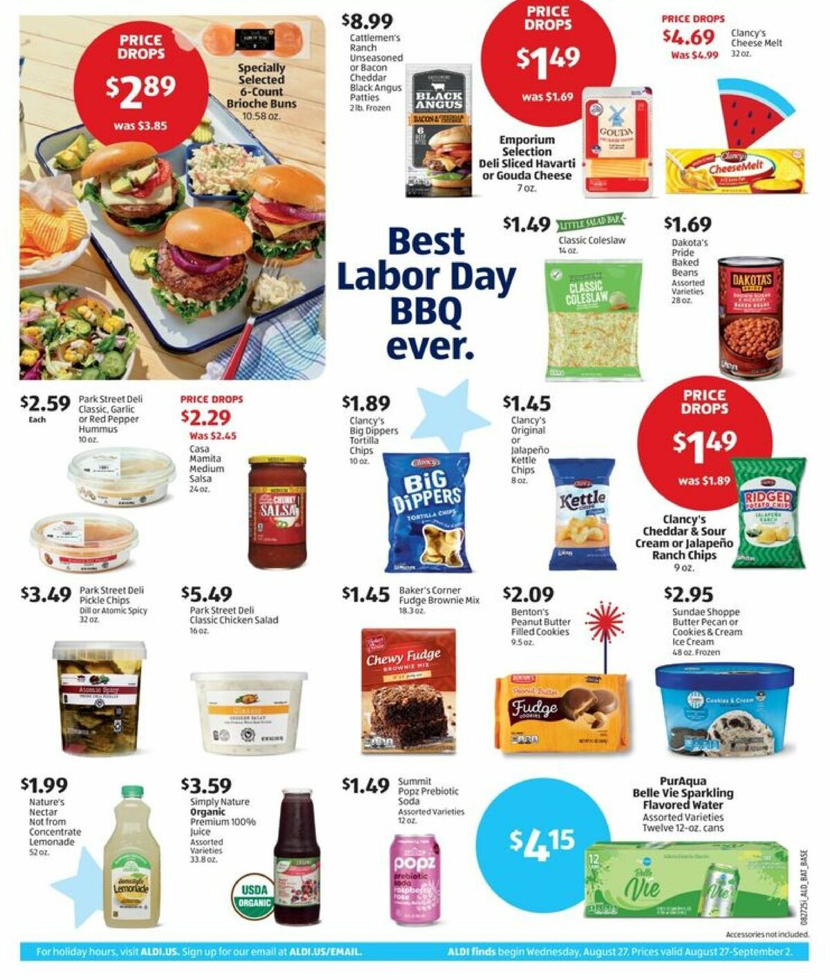 ALDI Weekly Ad from August 27