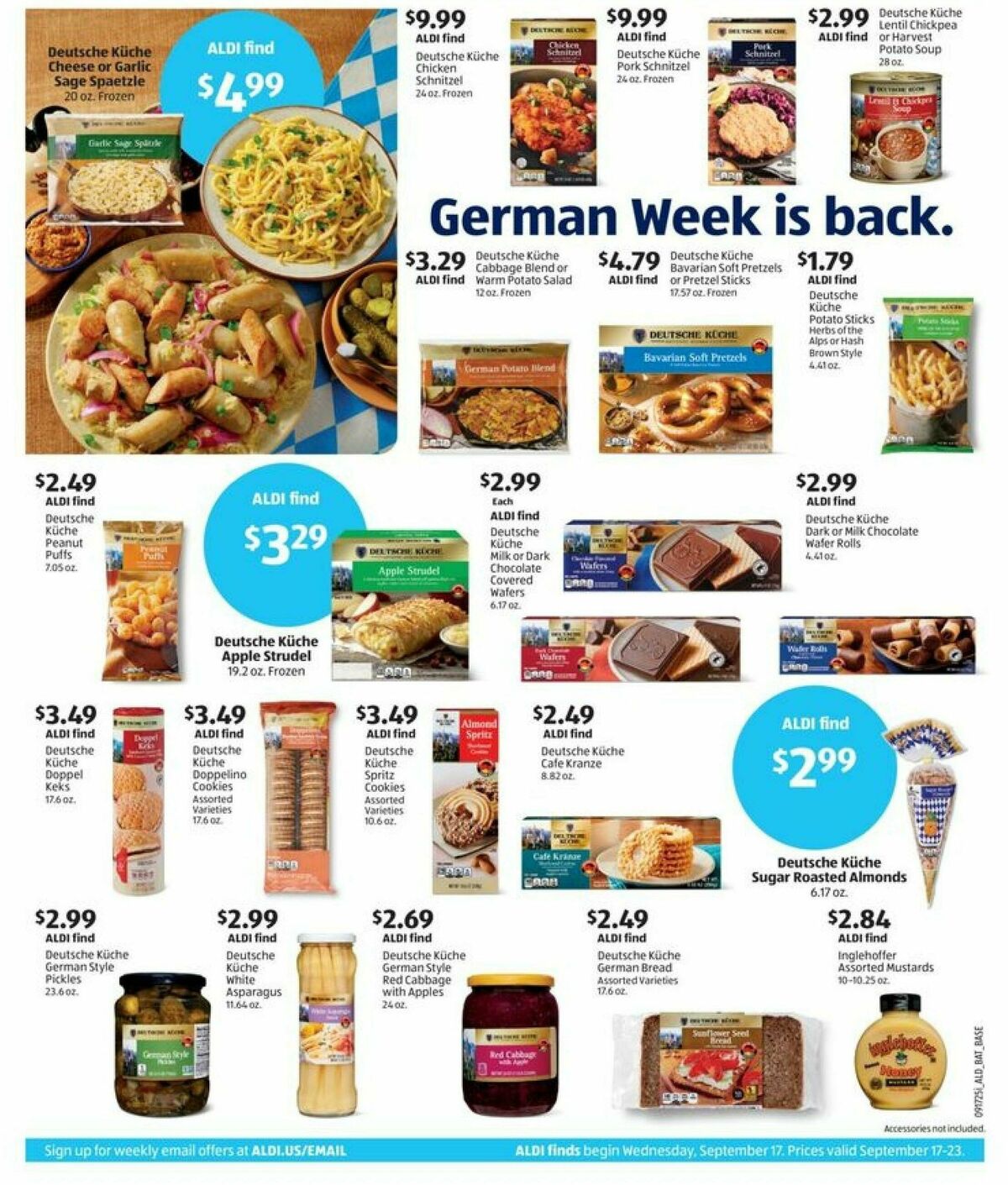 ALDI Weekly Ad from September 17