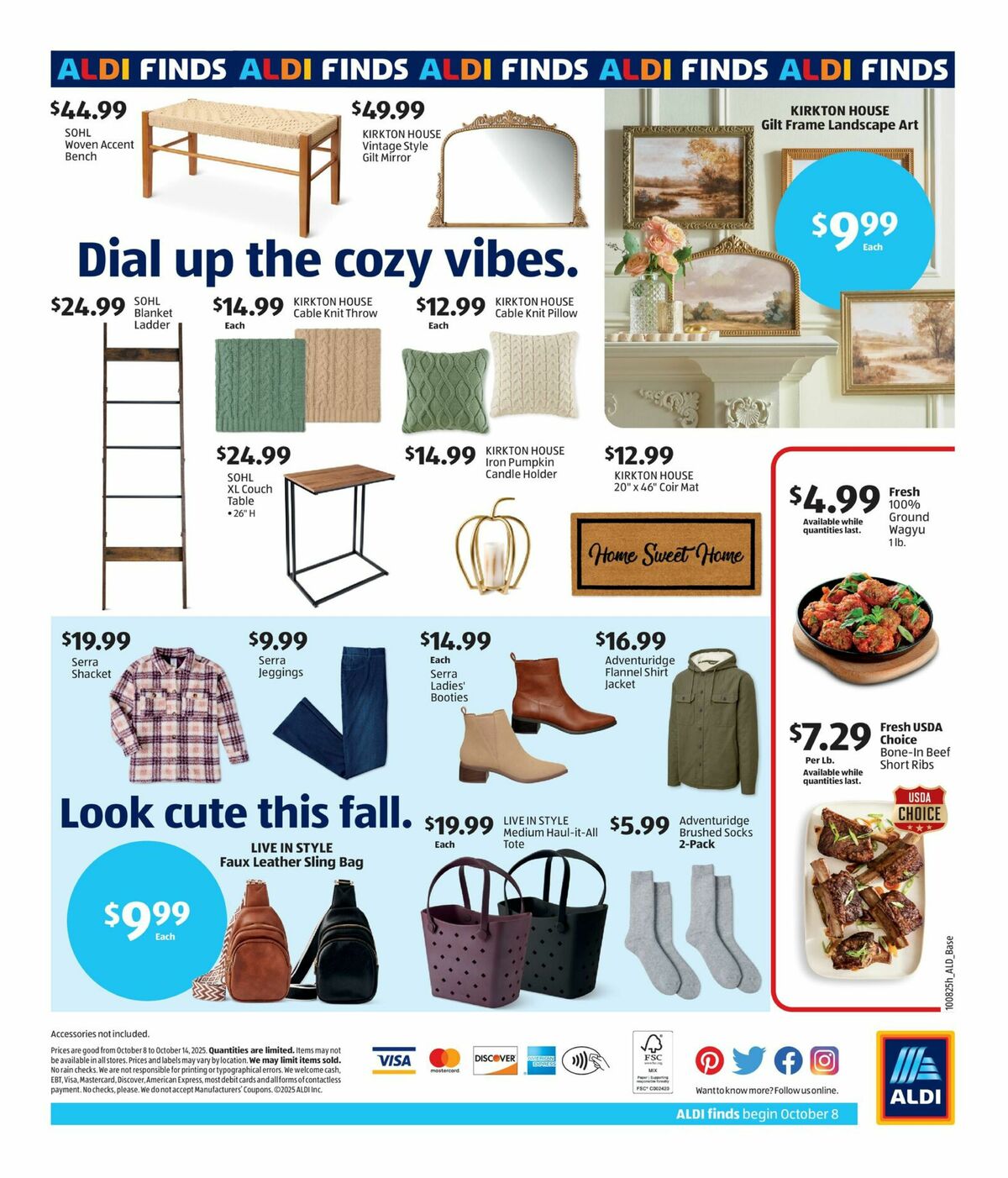 ALDI In Store Ad Weekly Ad from October 8