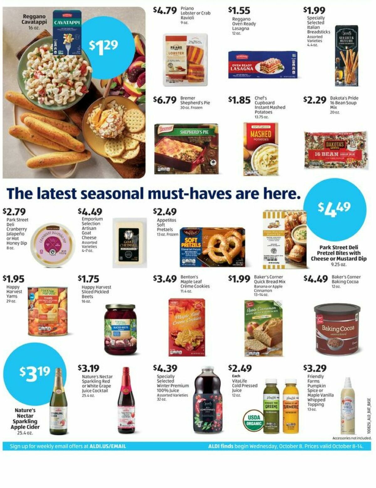ALDI Weekly Ad from October 8