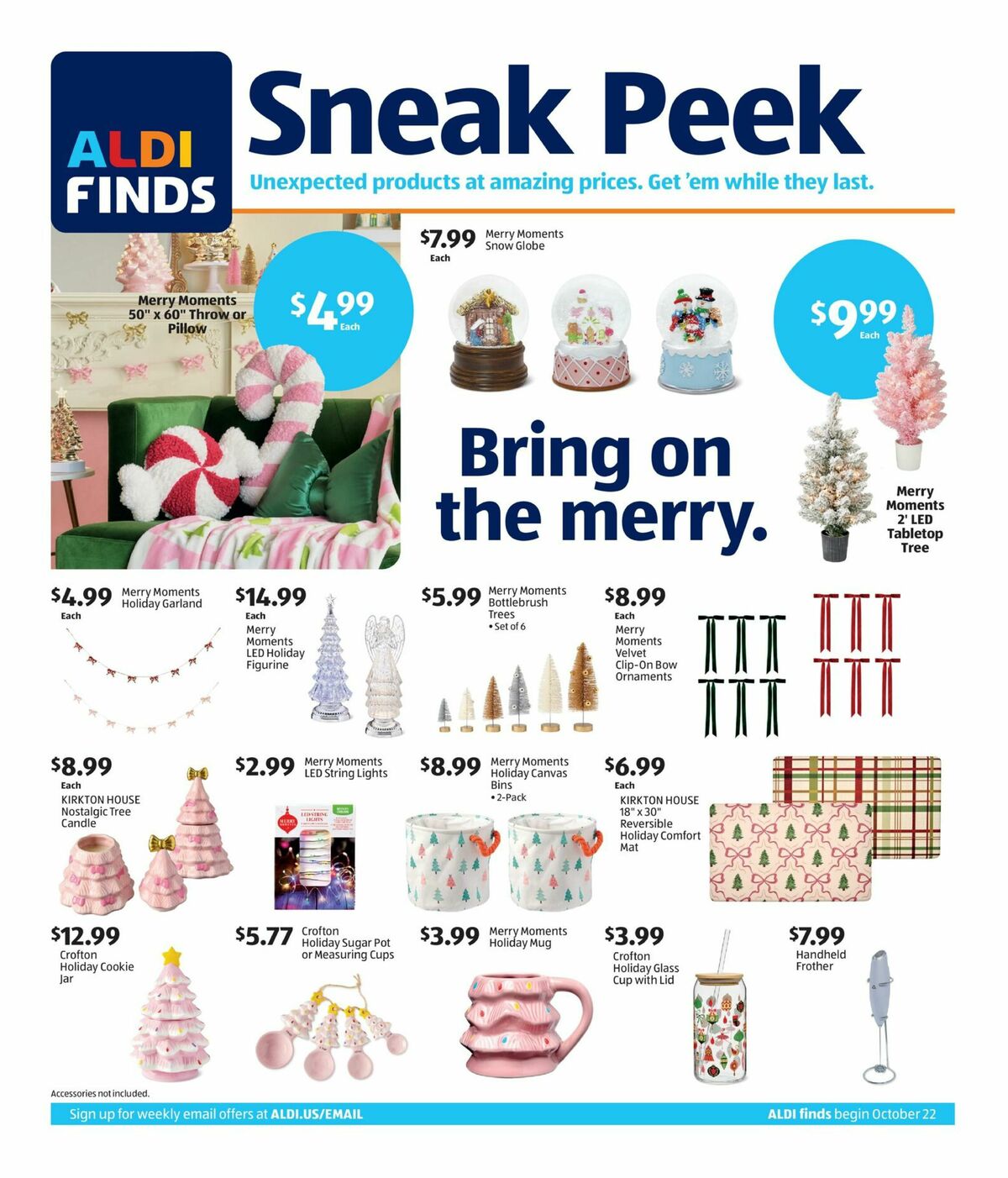 ALDI In Store Ad Weekly Ad from October 22