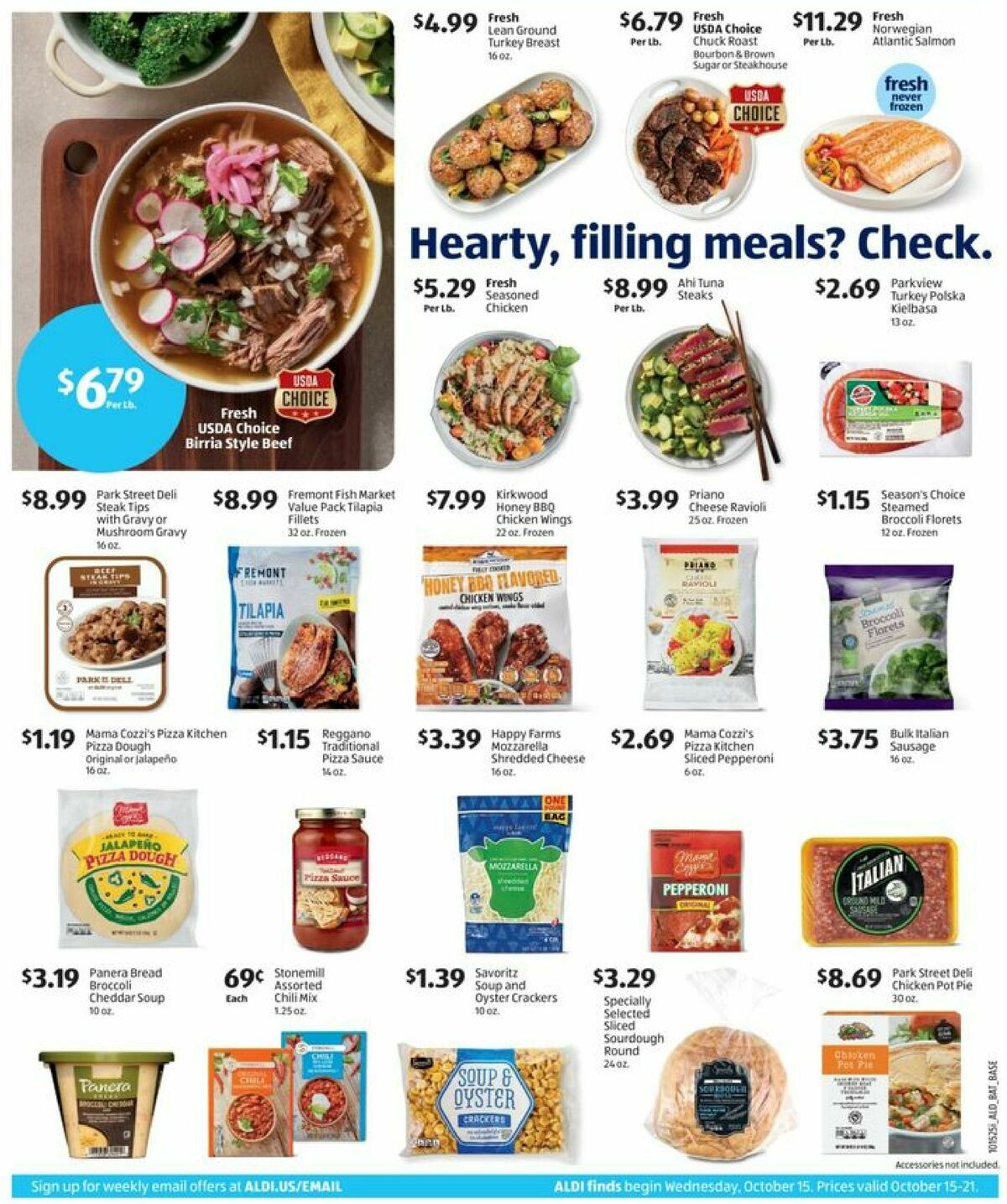 ALDI Weekly Ad from October 15