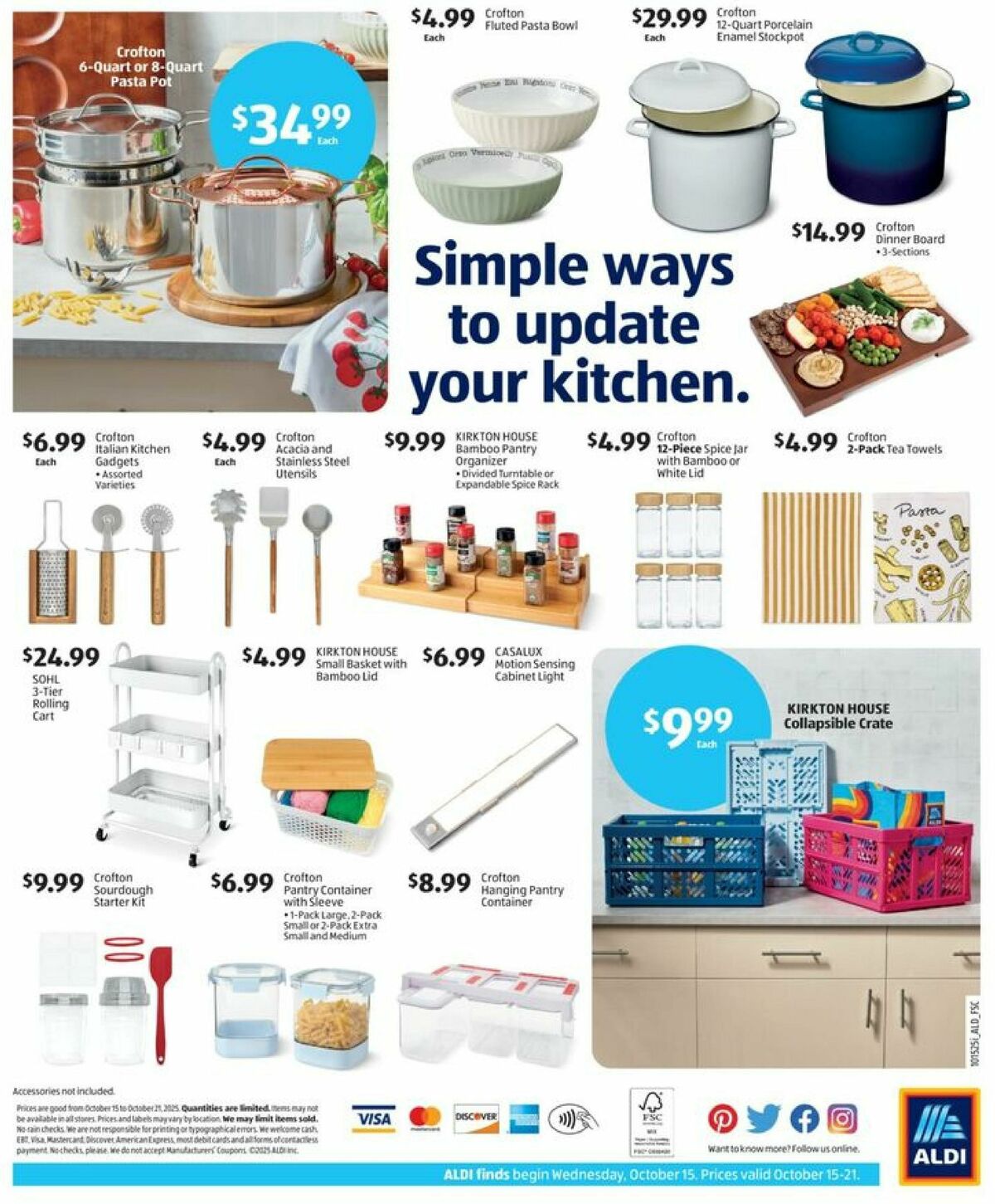 ALDI Weekly Ad from October 15