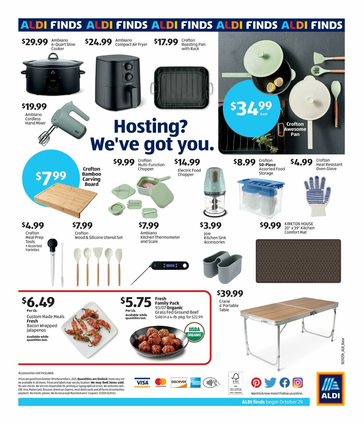 ALDI In Store Ad Weekly Ad from October 29