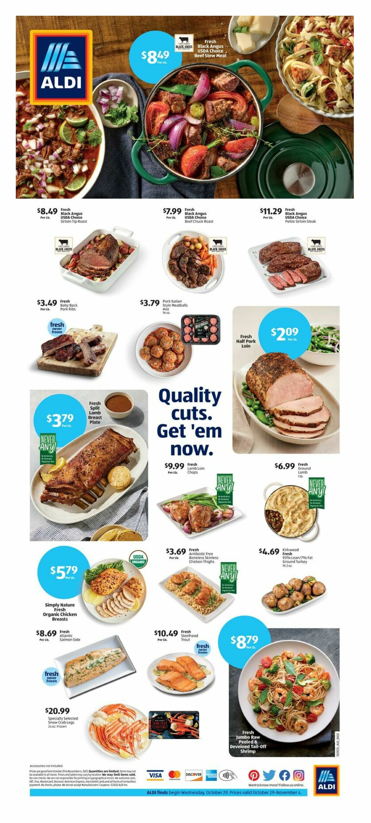 ALDI Weekly Ad from October 29