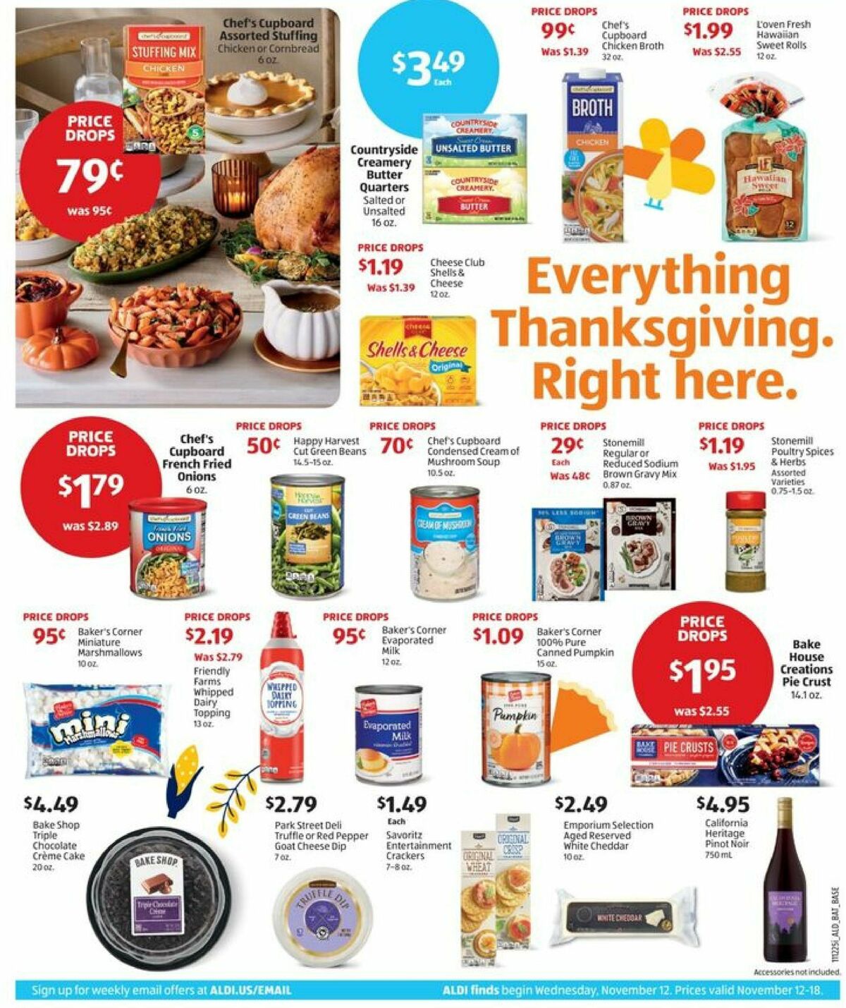 ALDI Weekly Ad from November 12