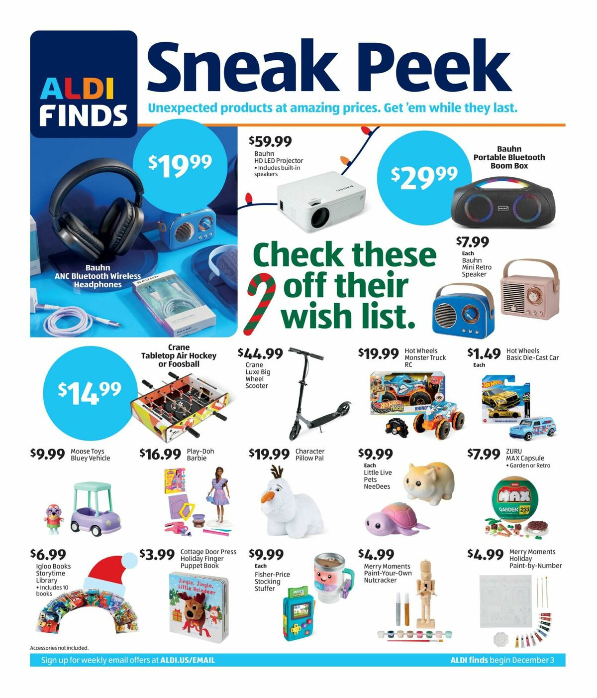 ALDI In Store Ad Weekly Ad from December 3