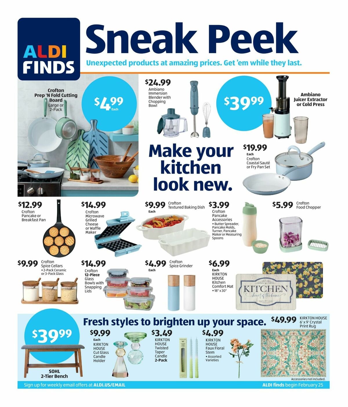 ALDI In Store Ad Weekly Ad from February 25