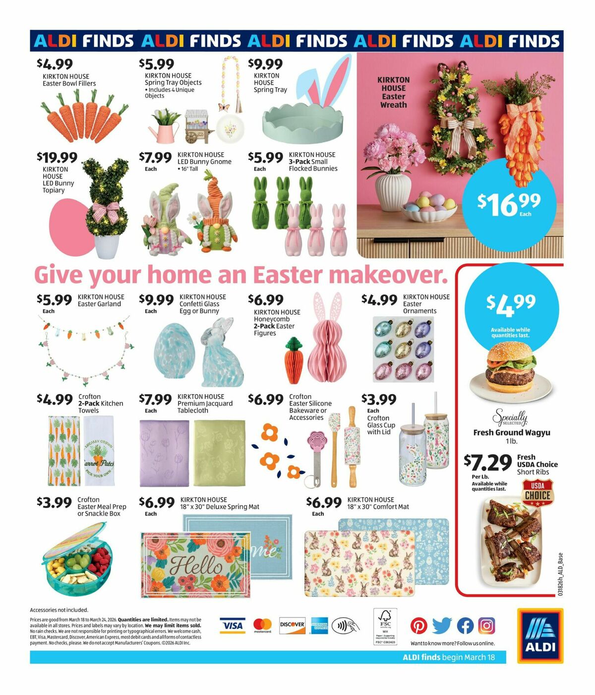 ALDI In Store Ad Weekly Ad from March 18