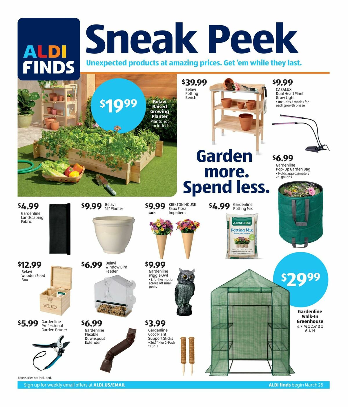 ALDI In Store Ad Weekly Ad from March 25