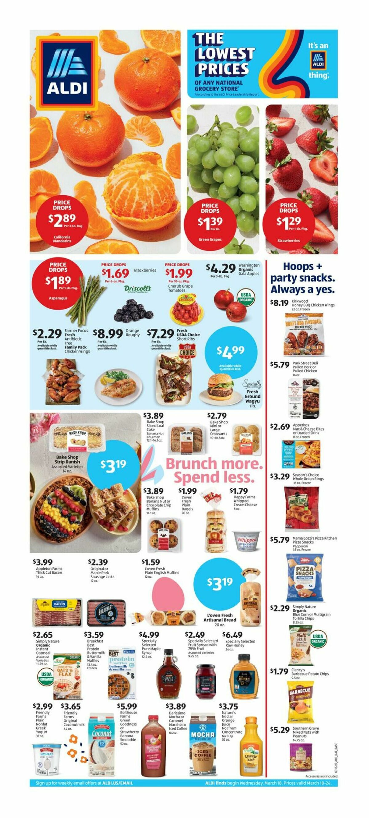 ALDI Weekly Ad from March 18
