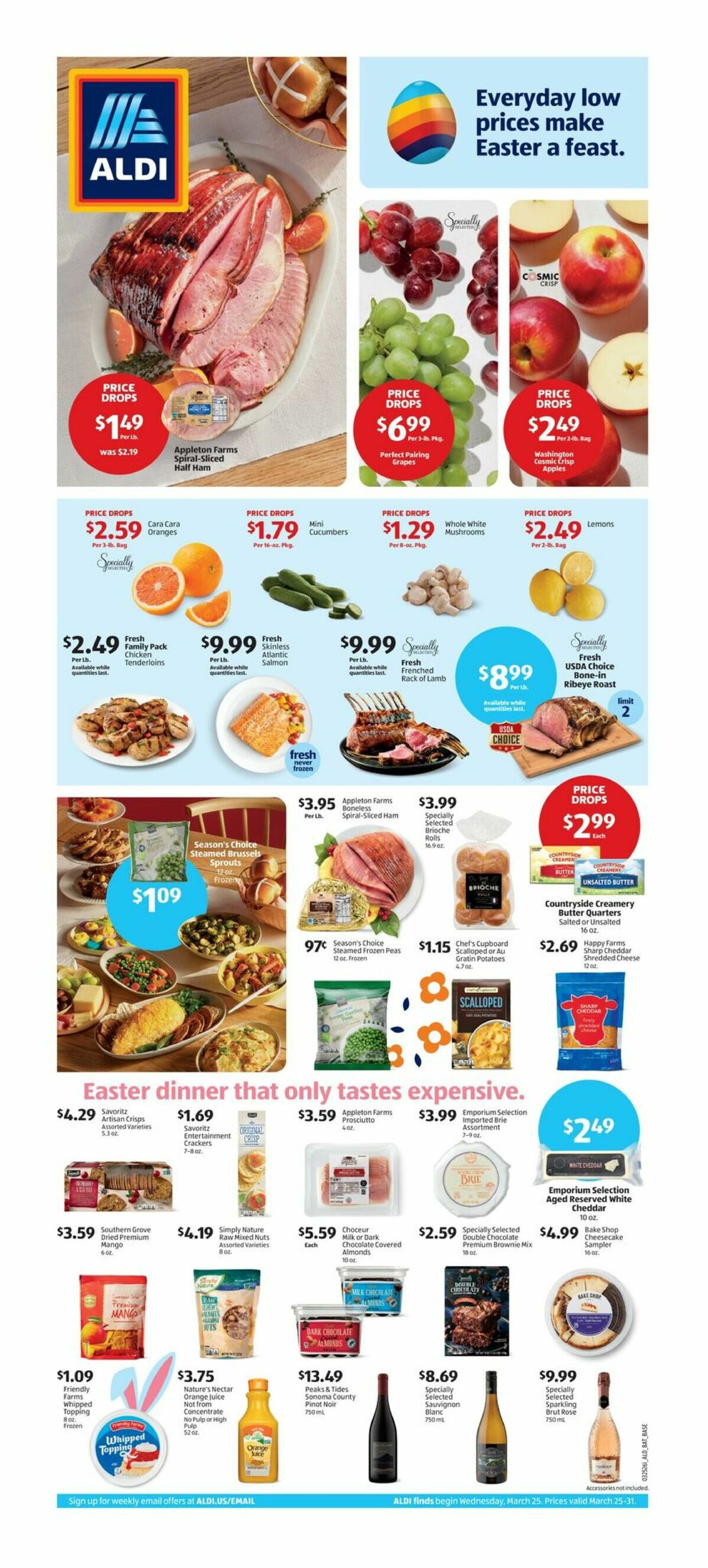 ALDI Weekly Ad from March 25