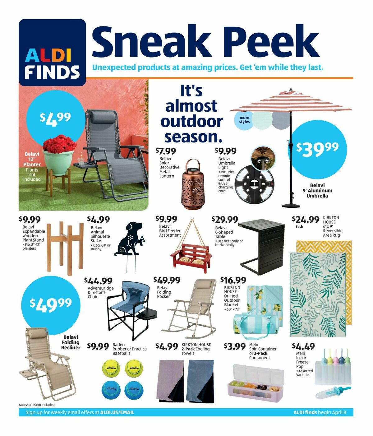 ALDI In Store Ad Weekly Ad from April 8