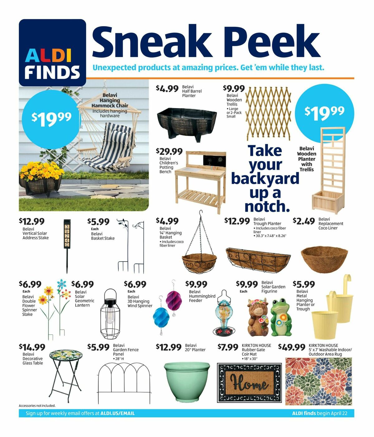 ALDI In Store Ad Weekly Ad from April 22