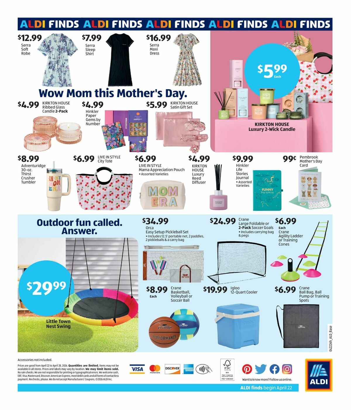 ALDI In Store Ad Weekly Ad from April 22