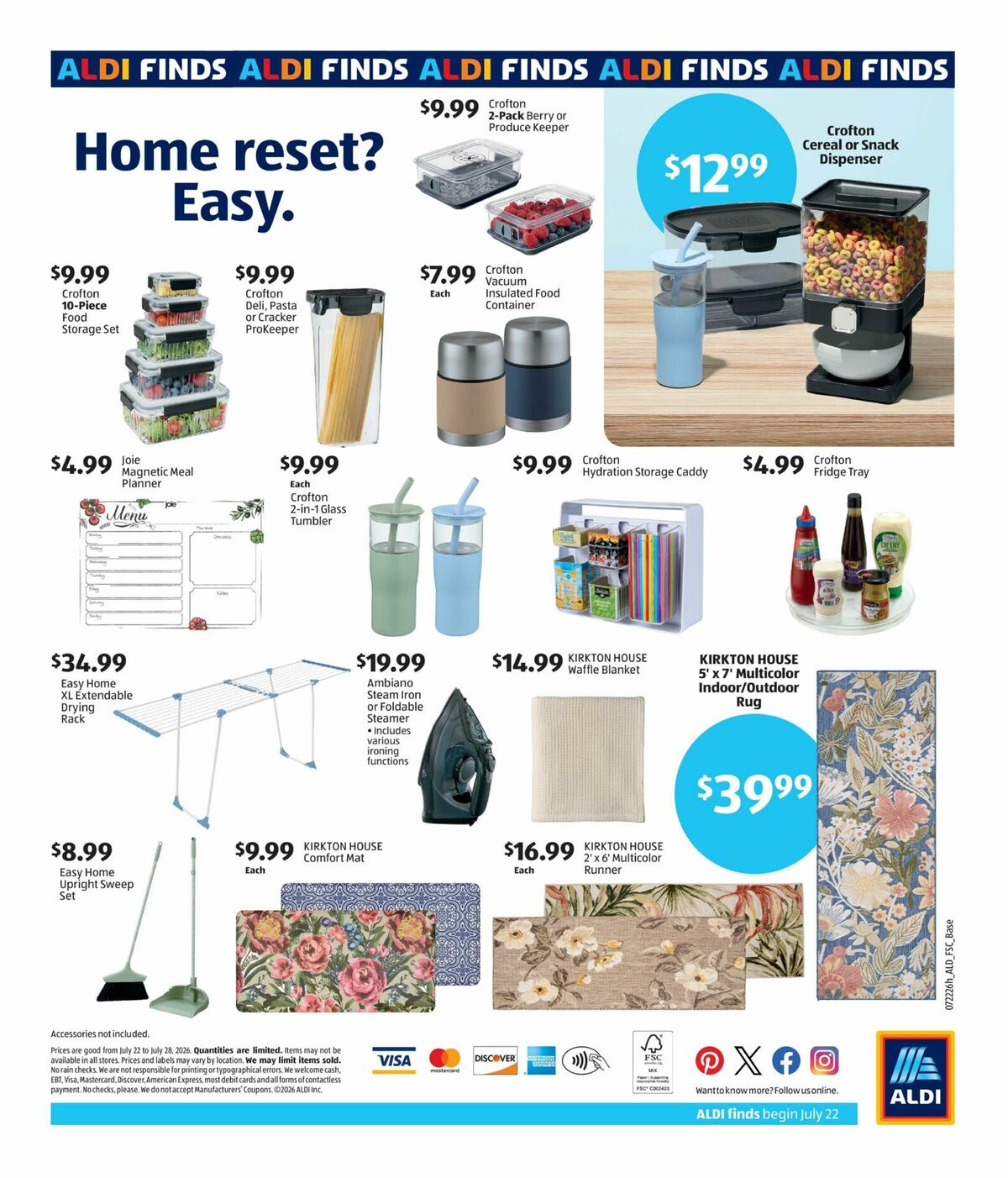 ALDI In Store Ad Weekly Ad from July 22
