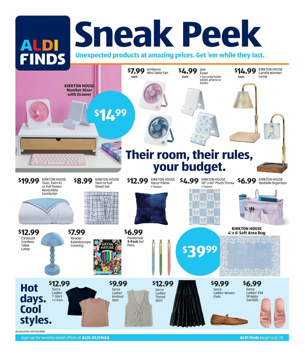 ALDI In Store Ad Weekly Ad from July 29