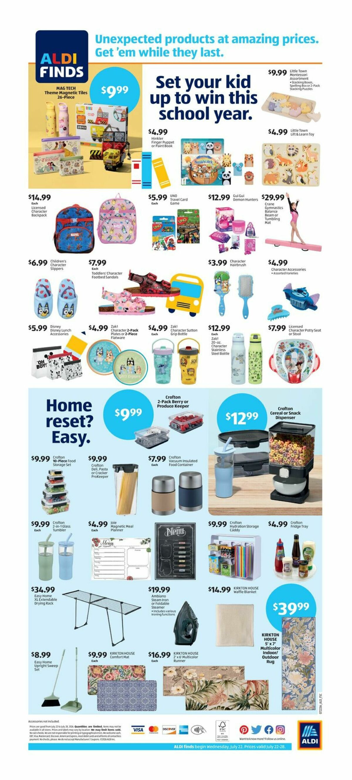 ALDI Weekly Ad from July 22
