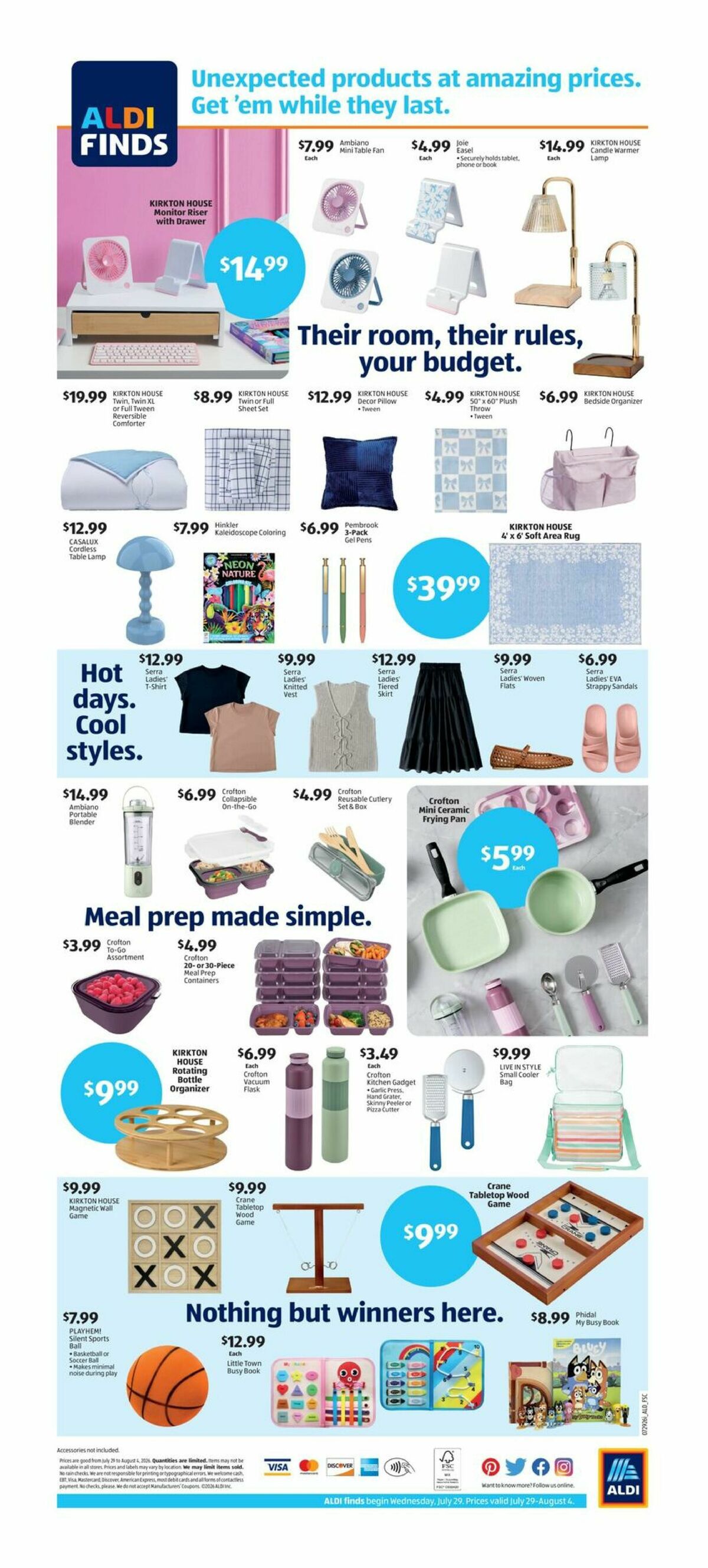 ALDI Weekly Ad from July 29