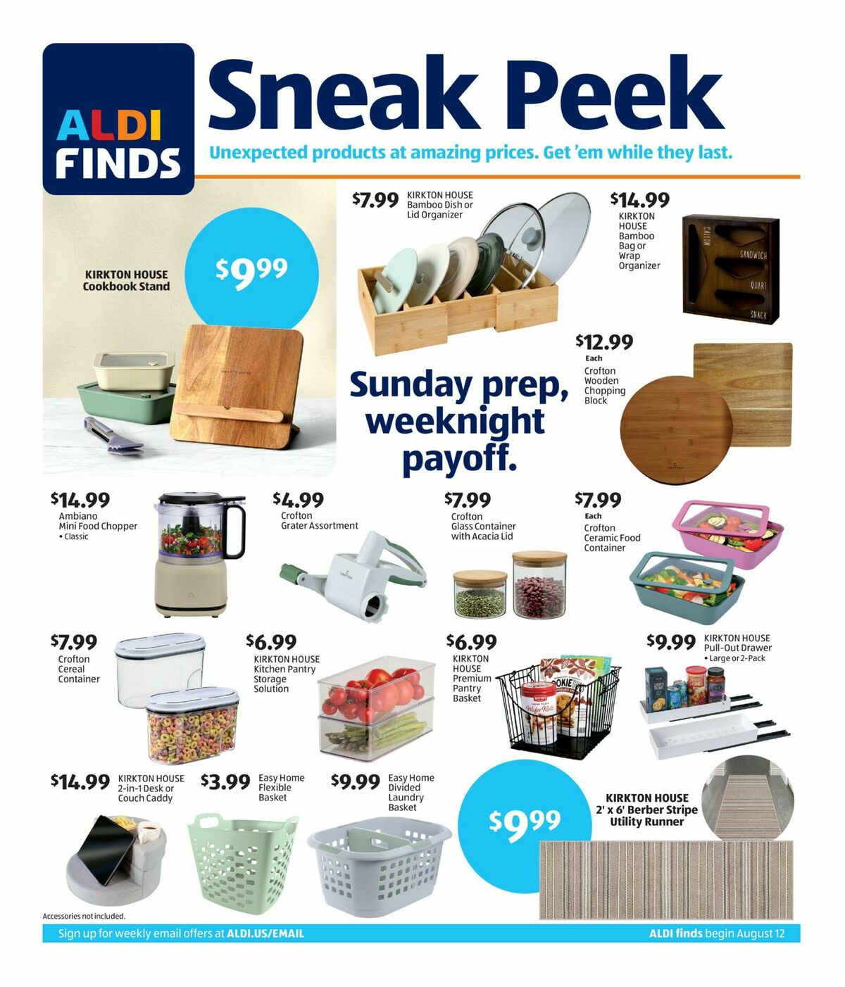ALDI In Store Ad Weekly Ad from August 12