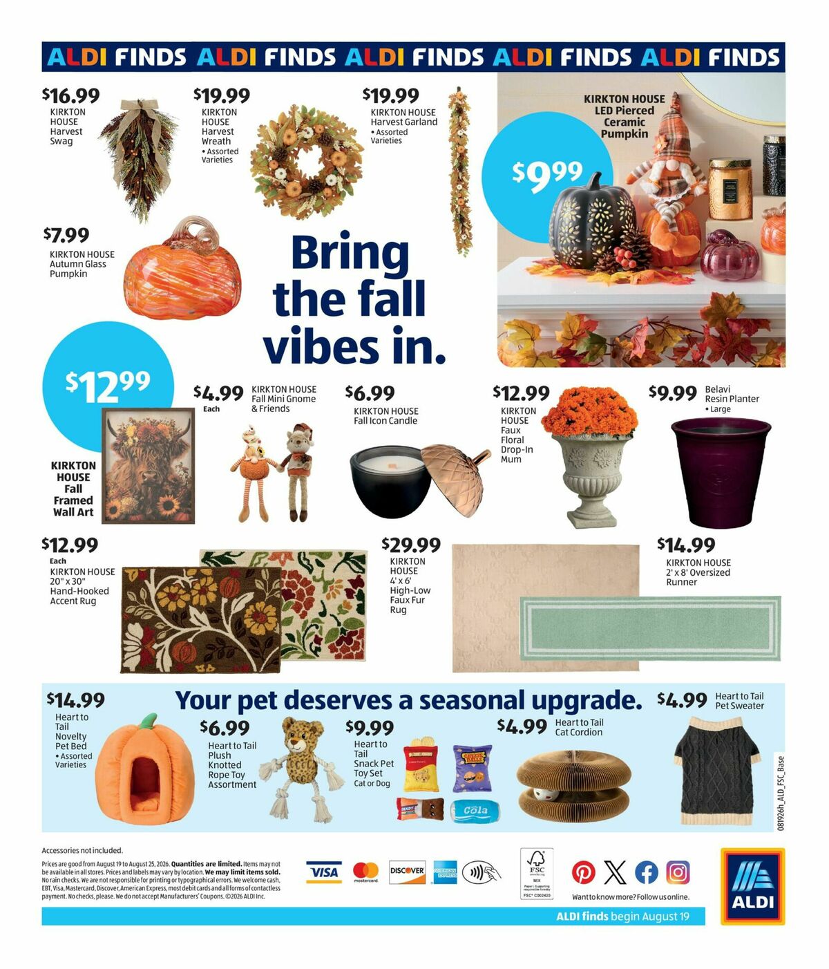 ALDI In Store Ad Weekly Ad from August 19