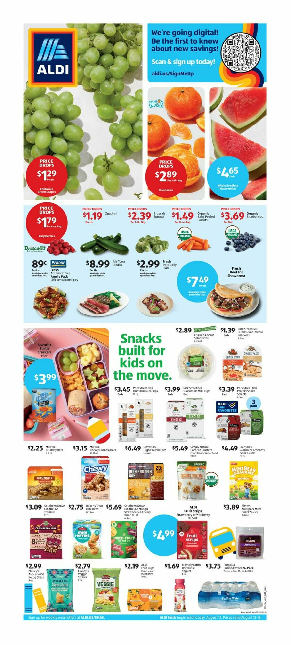 ALDI Weekly Ad from August 12