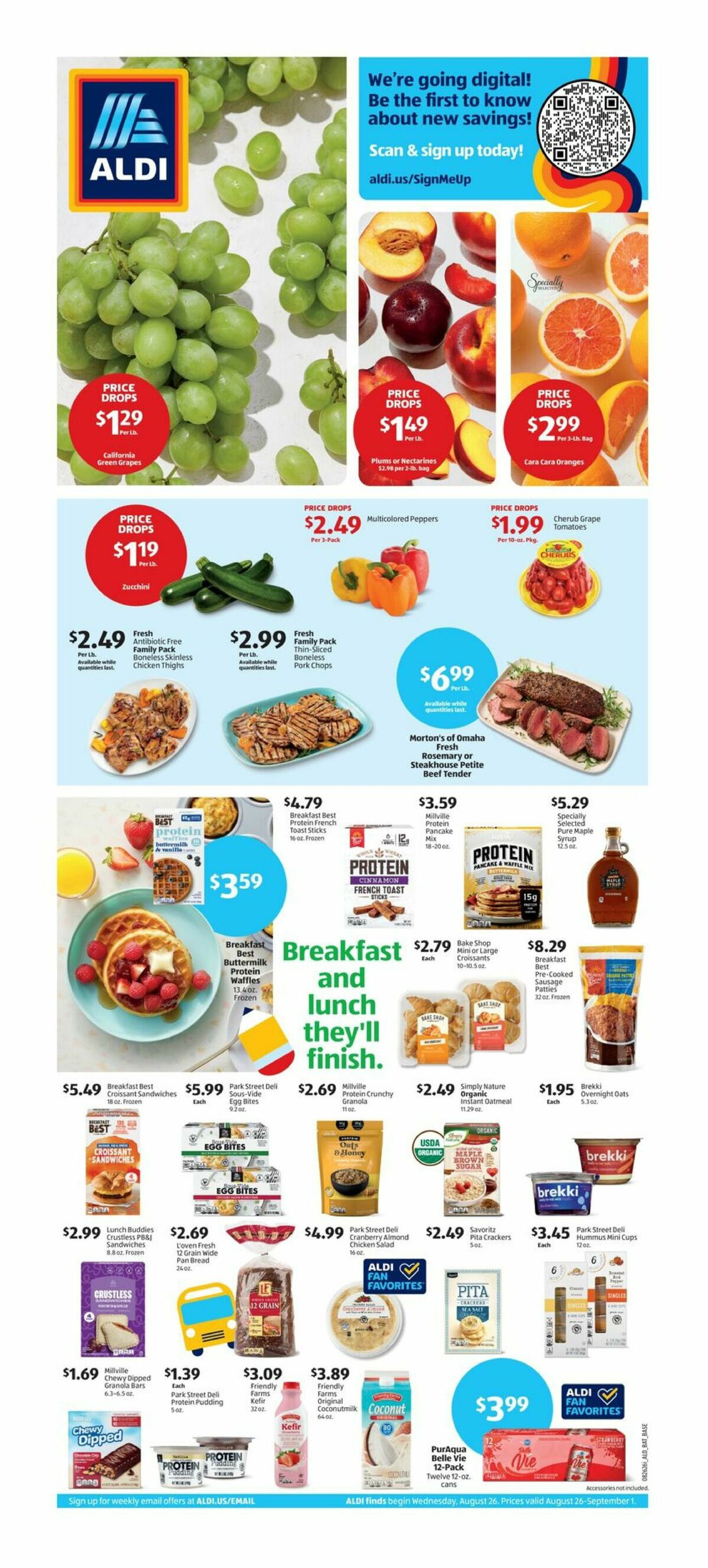 ALDI Weekly Ad from August 26