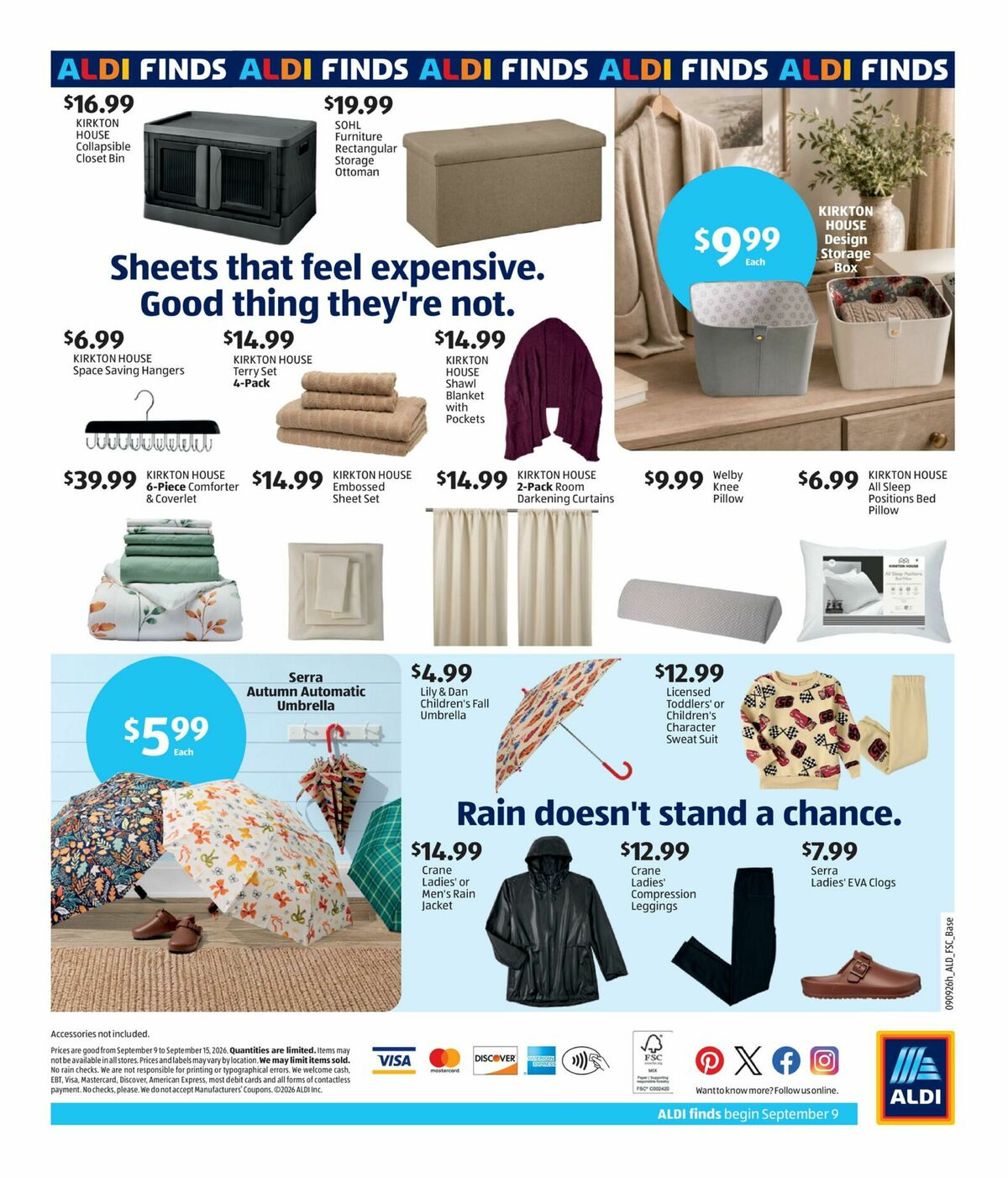 ALDI In Store Ad Weekly Ad from September 9