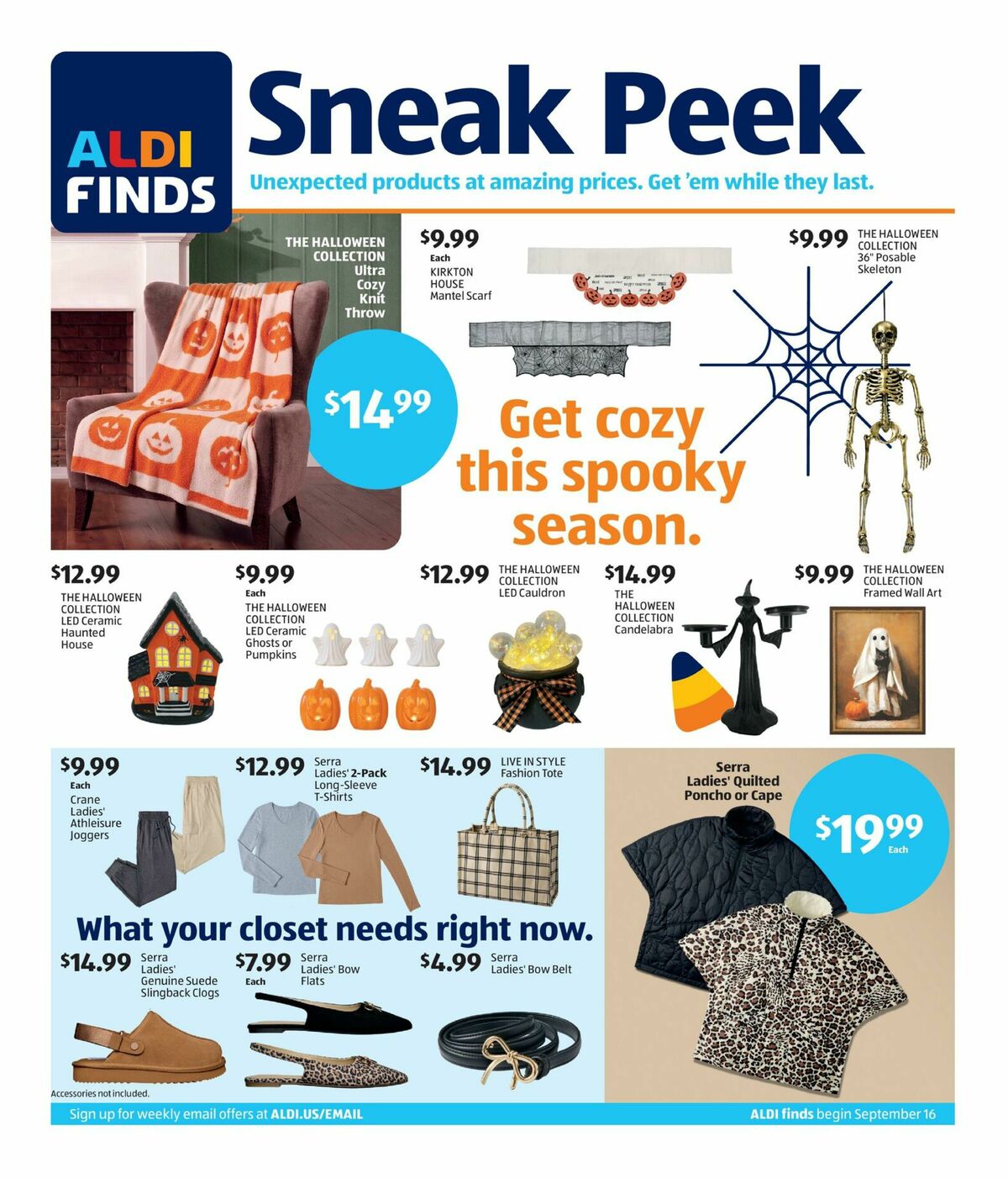 ALDI In Store Ad Weekly Ad from September 16