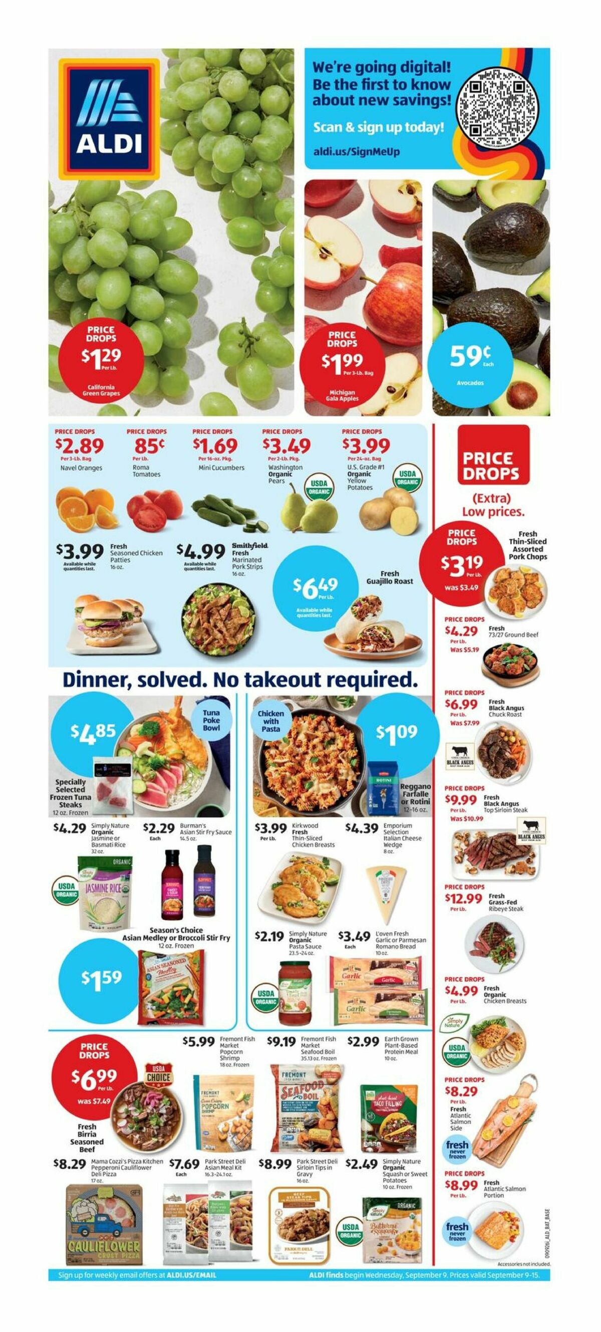 ALDI Weekly Ad from September 9
