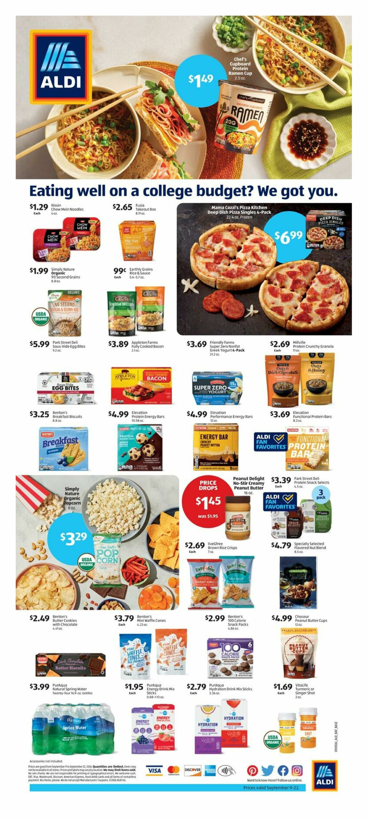 ALDI Weekly Ad from September 9