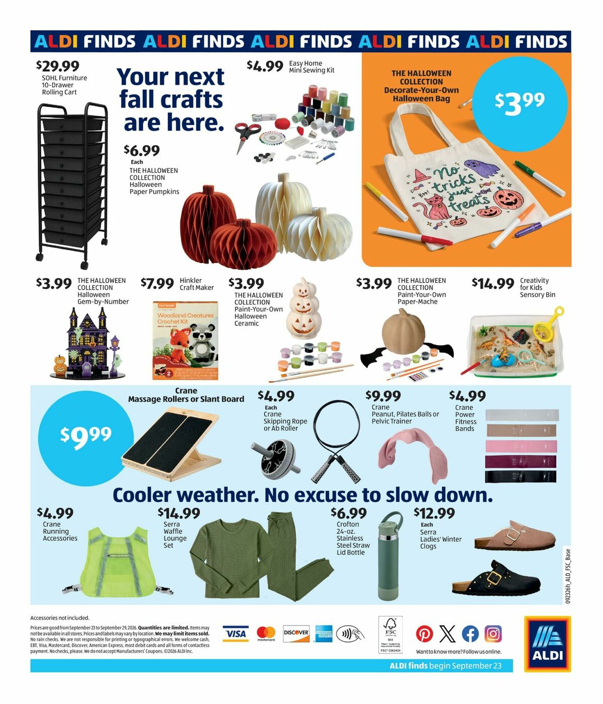 ALDI In Store Ad Weekly Ad from September 23