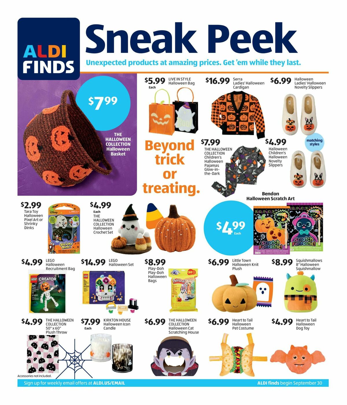 ALDI In Store Ad Weekly Ad from September 30
