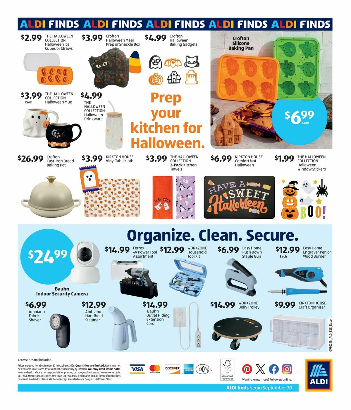 ALDI In Store Ad Weekly Ad from September 30