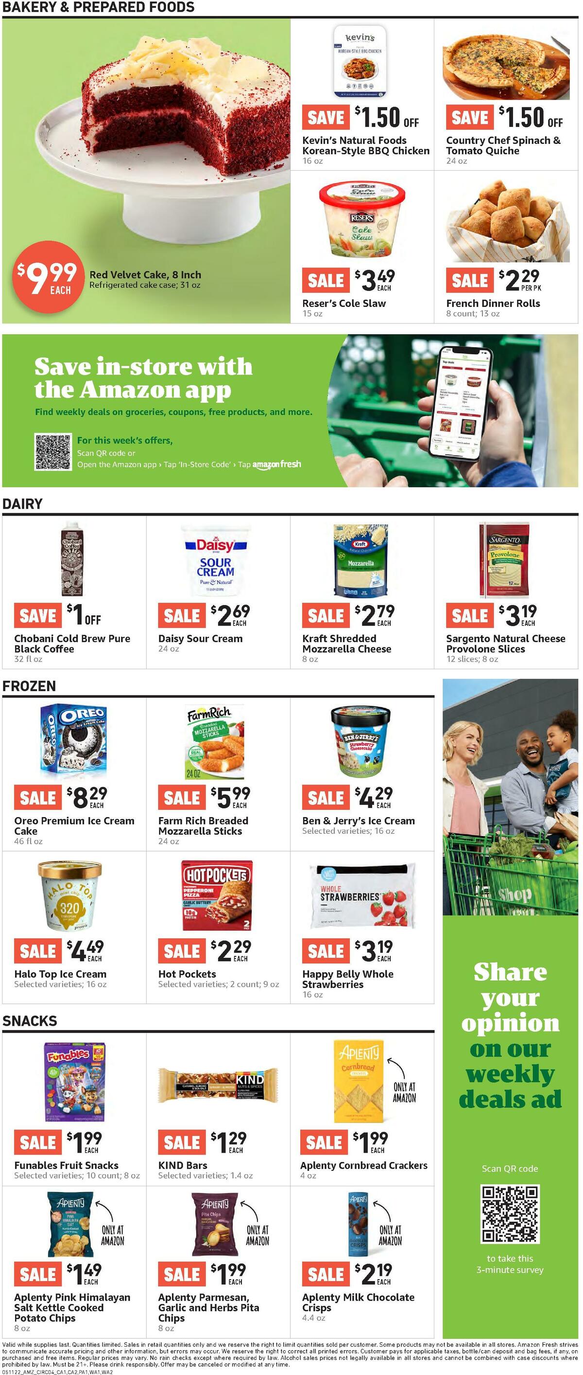 Amazon Fresh Weekly Ad from May 11