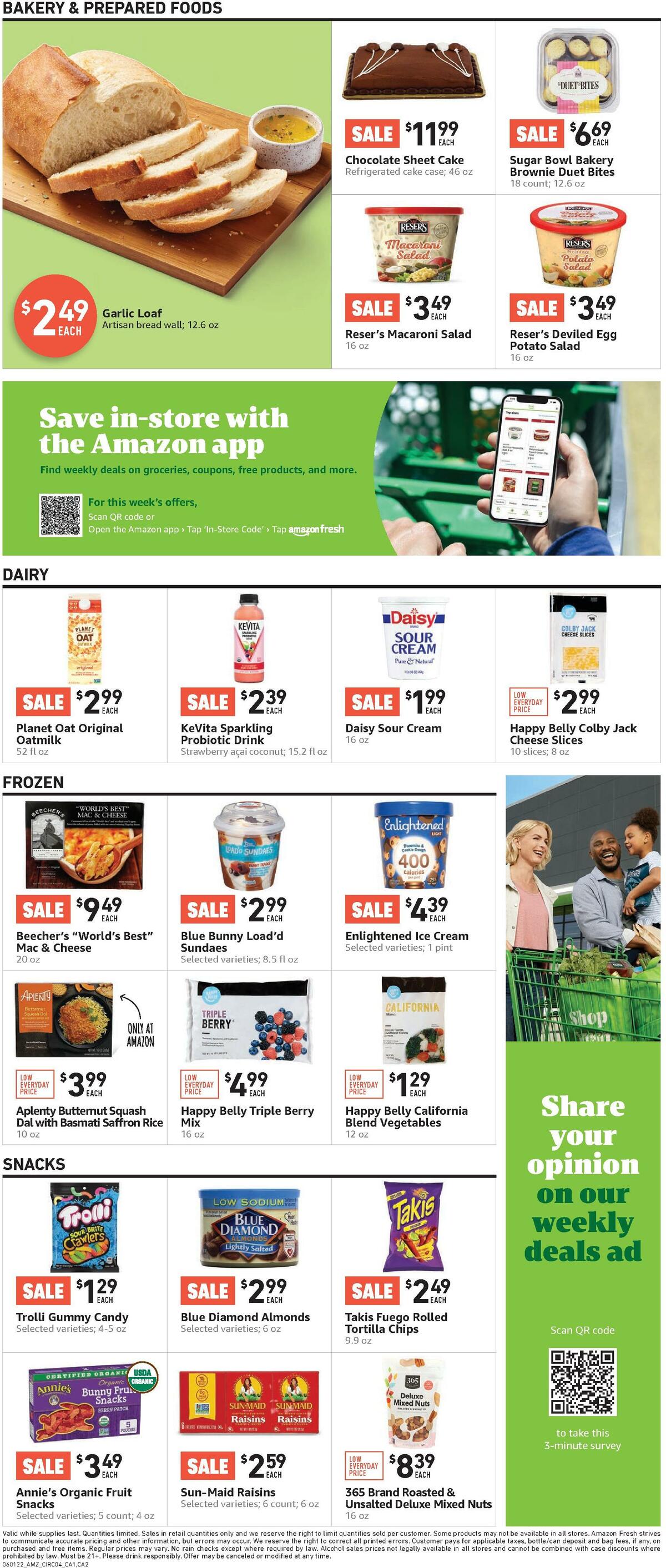 Amazon Fresh Weekly Ad from June 1