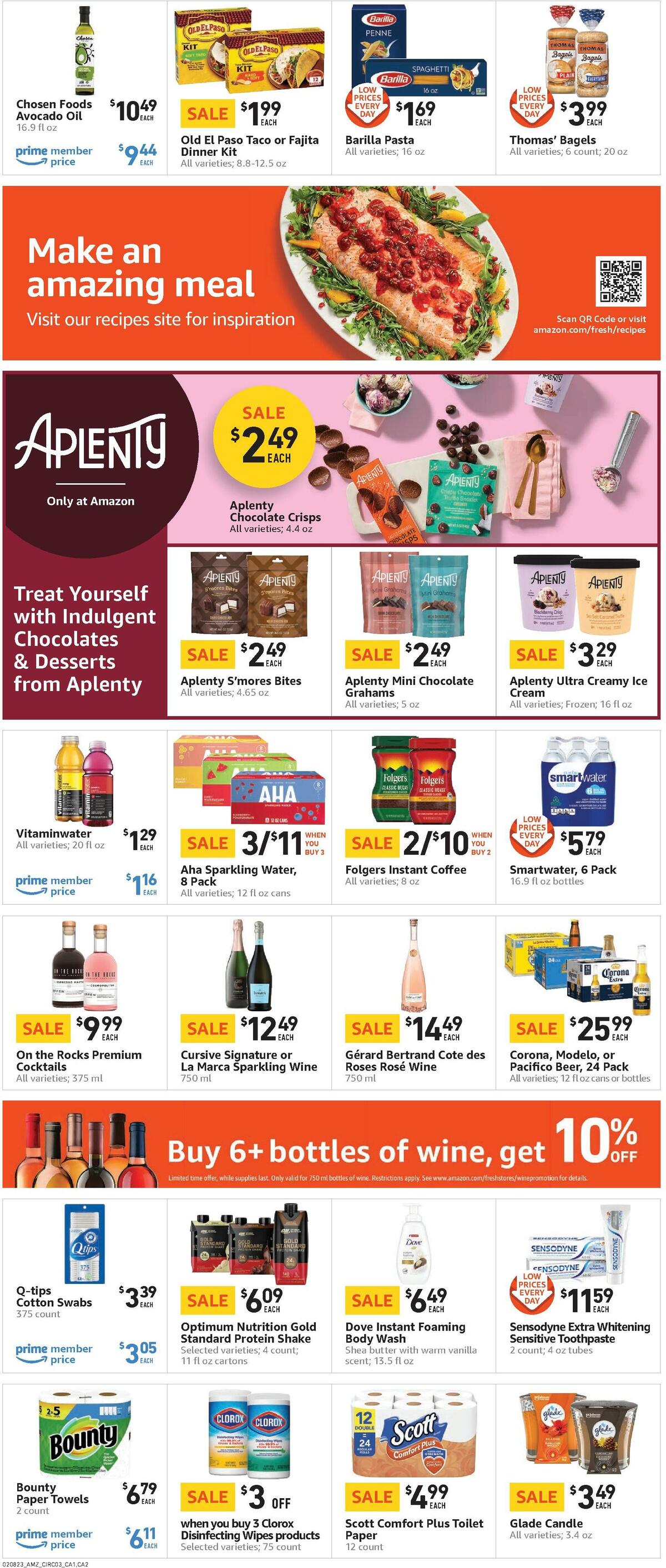 Amazon Fresh Weekly Ad from February 8