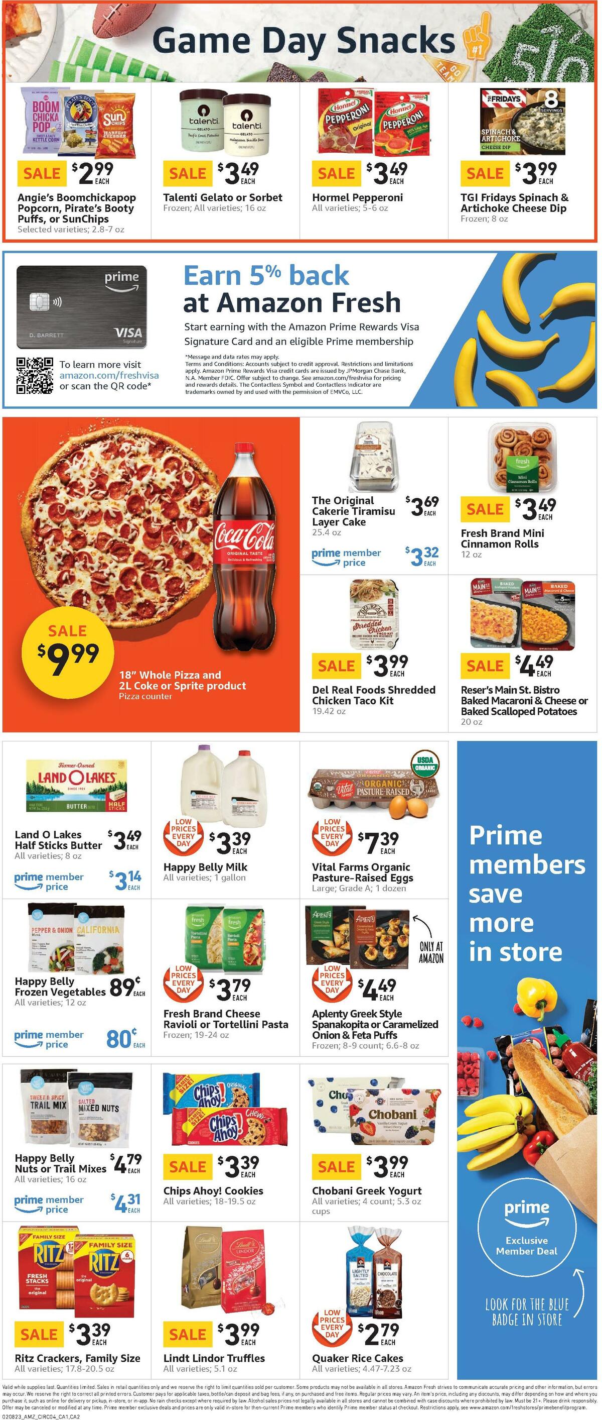 Amazon Fresh Weekly Ad from February 8