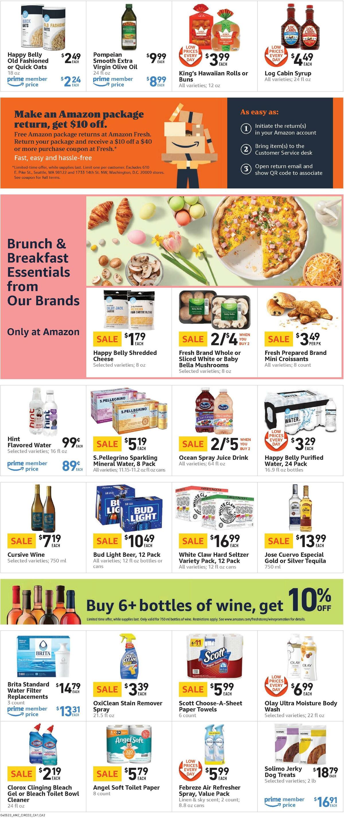 Amazon Fresh Weekly Ad from April 5