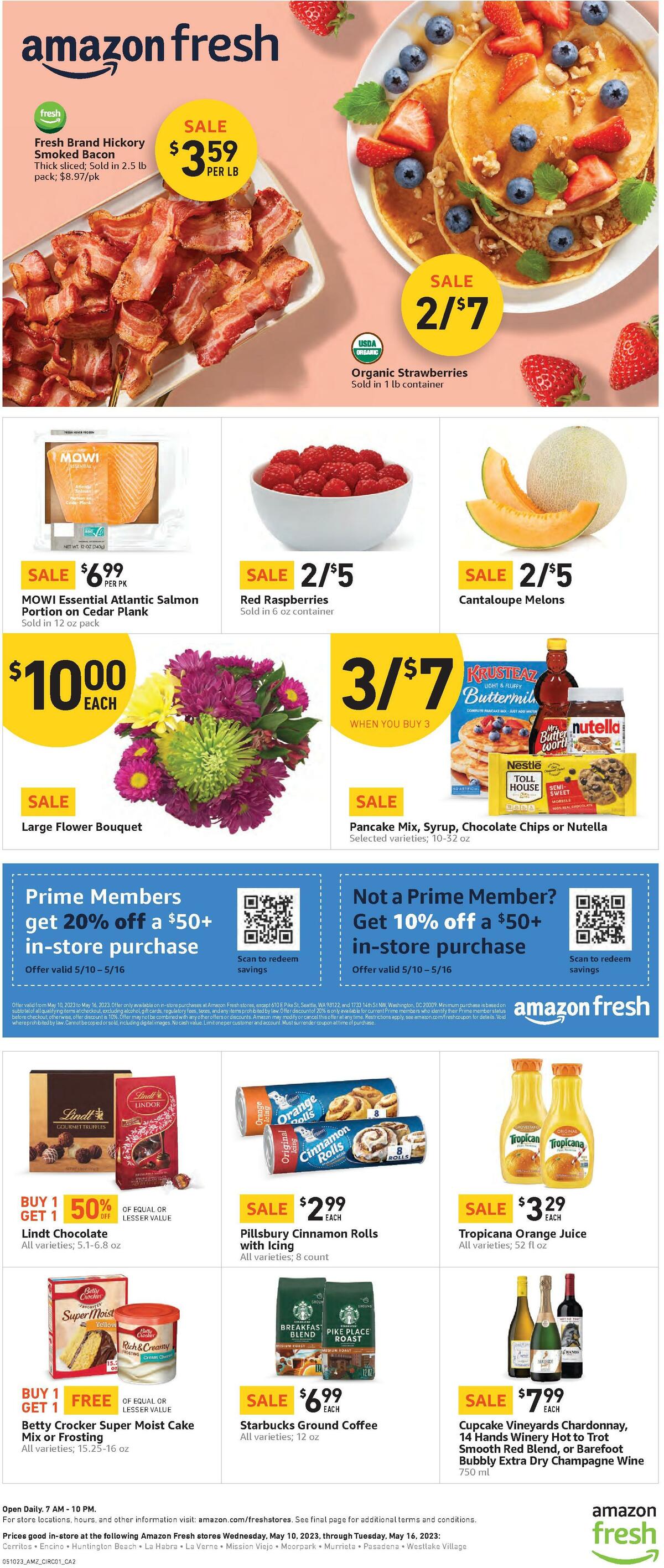 Amazon Fresh Weekly Ad from May 10